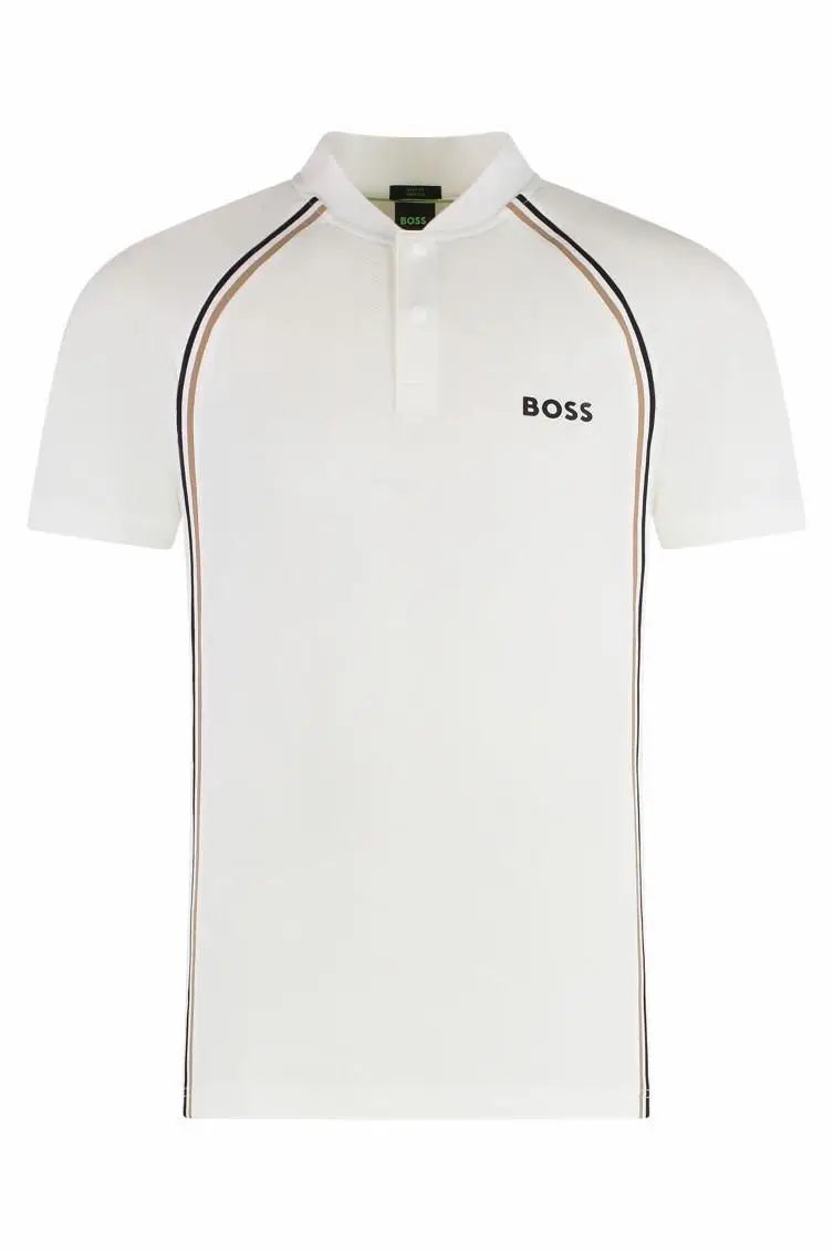 Hugo  Boss Beige Premium Polo T-shirt