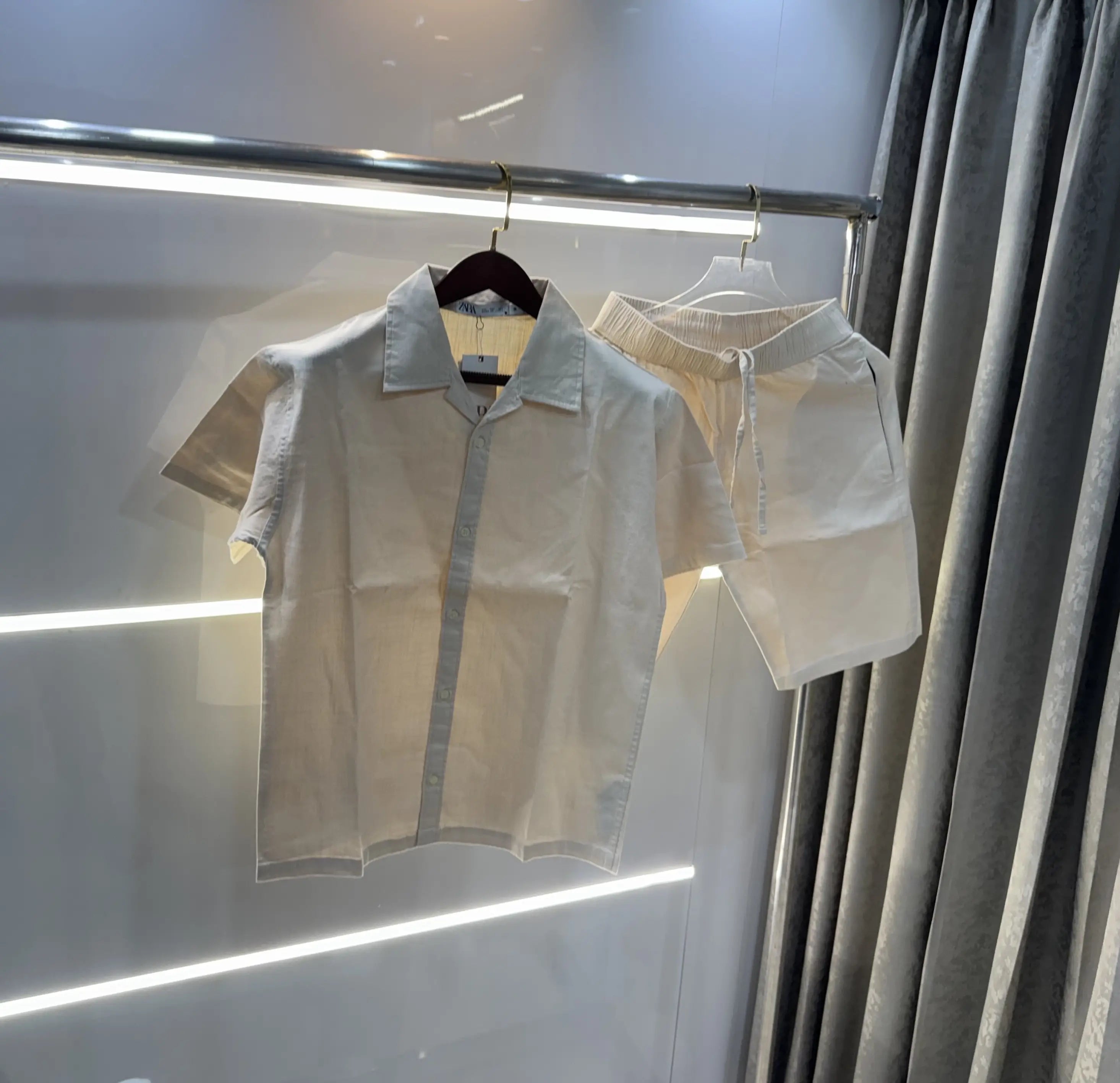 Zara Cream Premium Cord Set