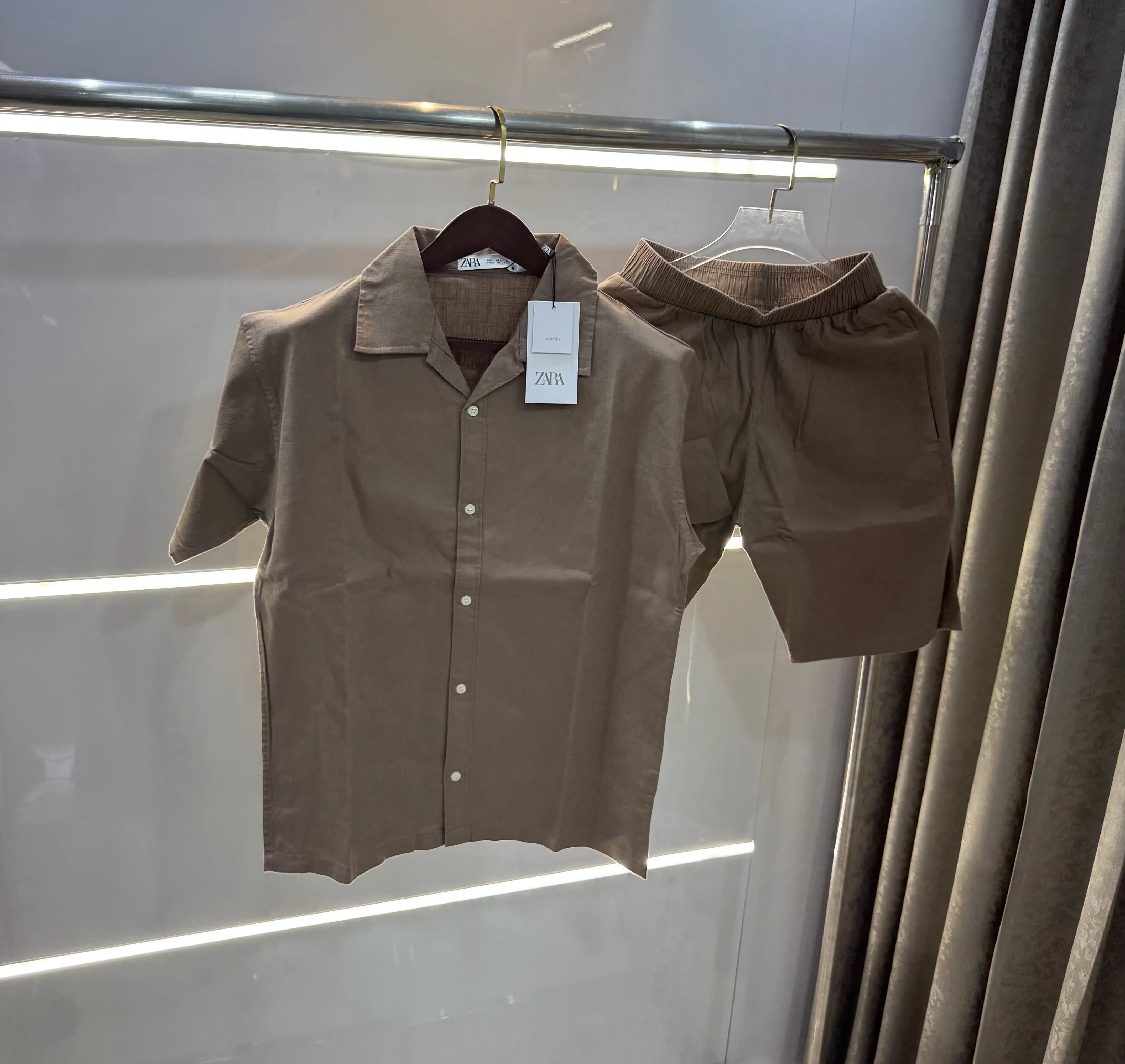 Zara Brown Premium Cord Set