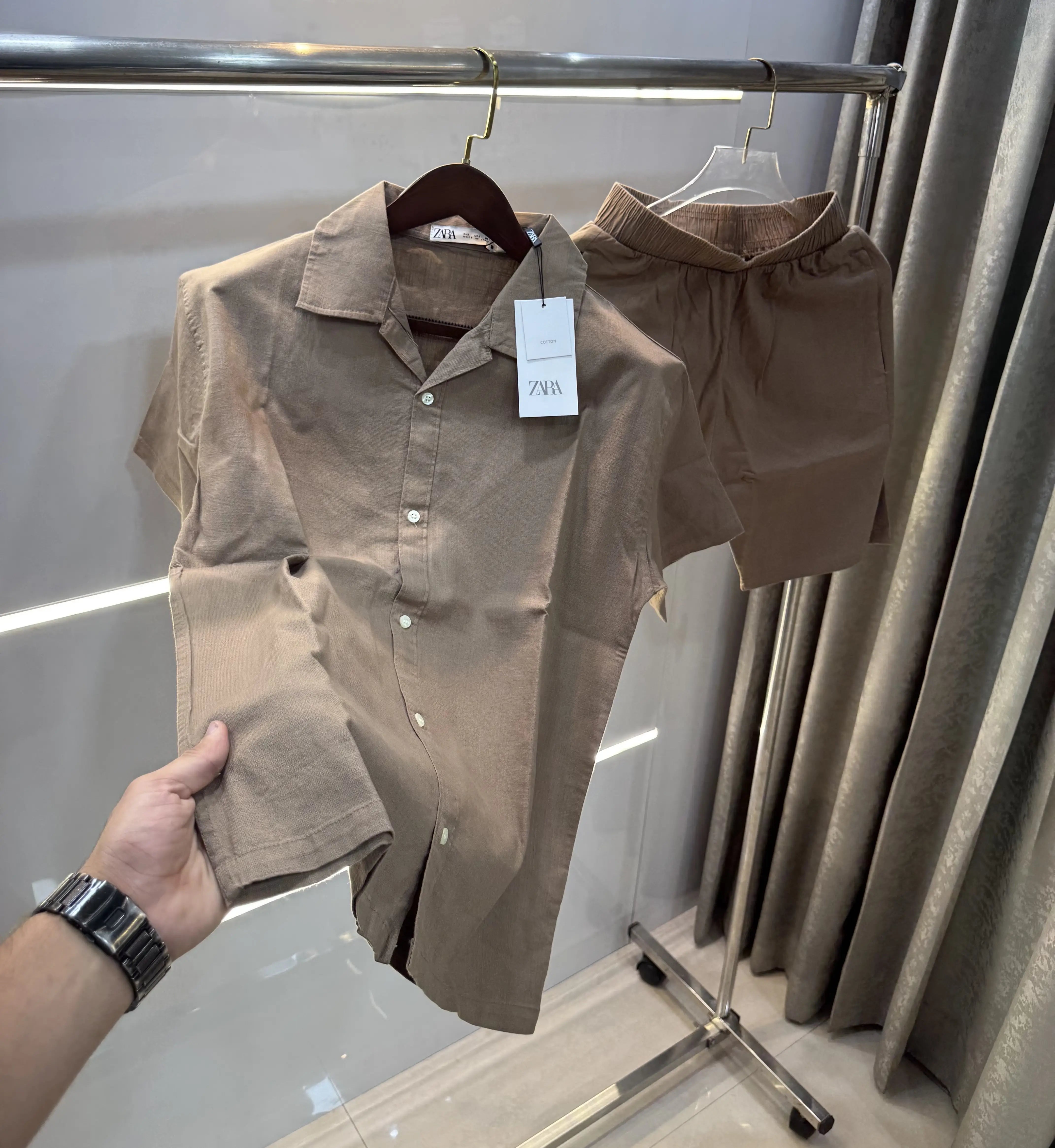 Zara Brown Premium Cord Set