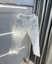 Ralph Lauren White Premium Linen Trouser