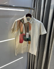 Zara Beige Orange 1 Premium Linen Shirt