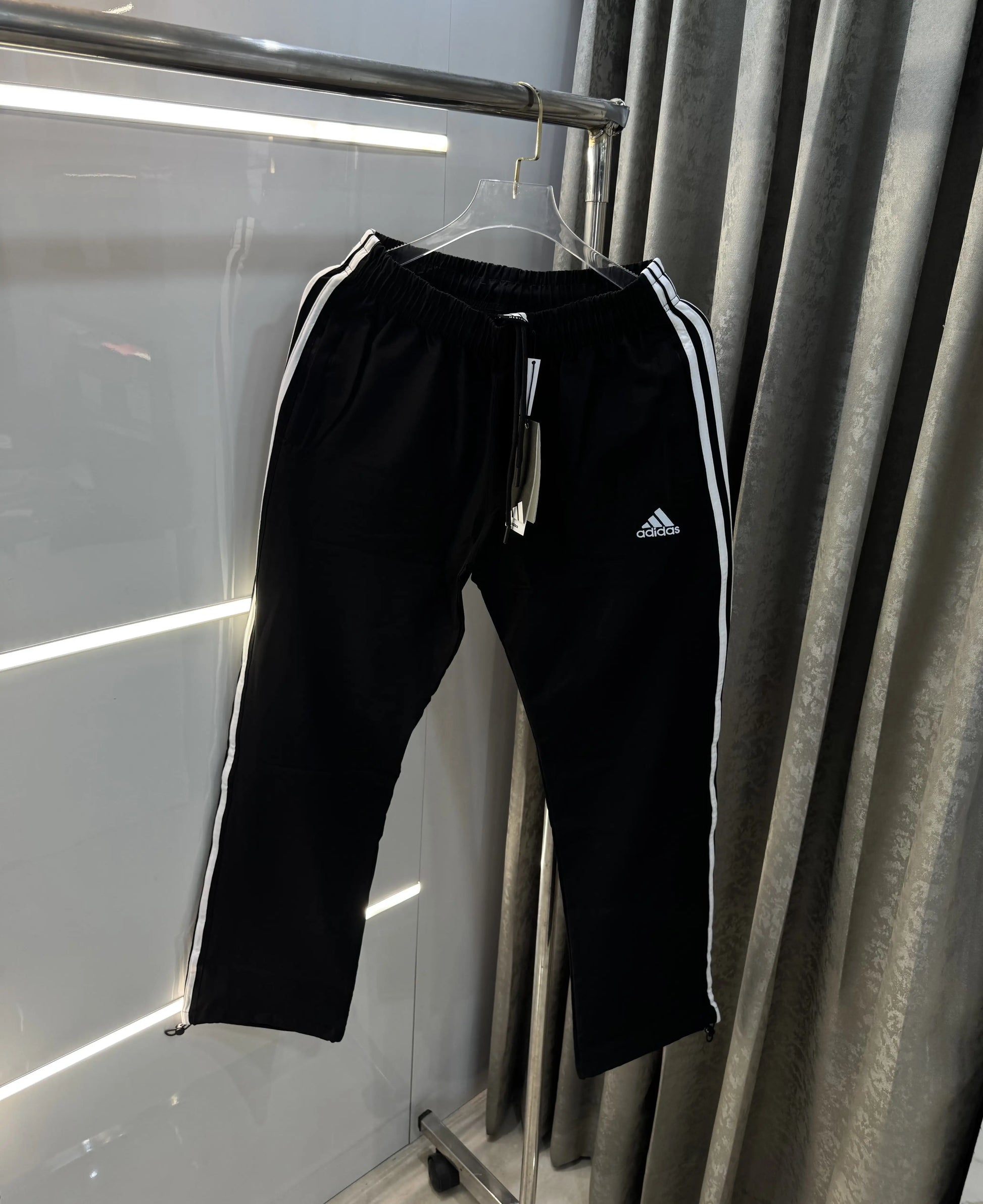 Adidas Black Logo Work Premium Trackpant