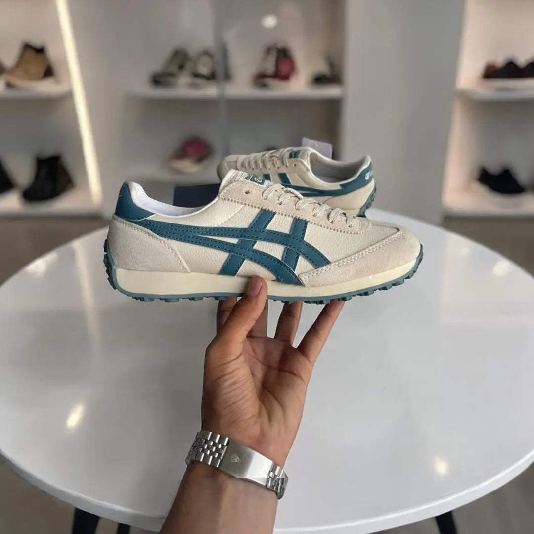 Onitsuka Tiger EDR 78 Birch Fogy Teal Mens 7A Premium Sneakers (D-2074)