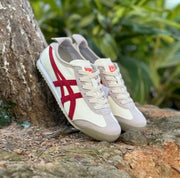 Onitsuka Tiger Mexico 66 VIN Beige  White  Red  7A Premium Sneakers (D-2068)