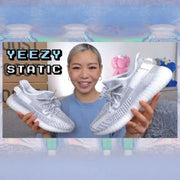 Adidas Yeezy 350 V2 Static Reflective Girls  Semi UA 7A Quality Full Kit Accessories D-2062