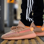 Adidas Yeezy 350 V2 Clay For Girls Semi-UA 7A Quality D-2053