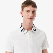 Lacost e White Logo Work Premium Polo T-Shirt