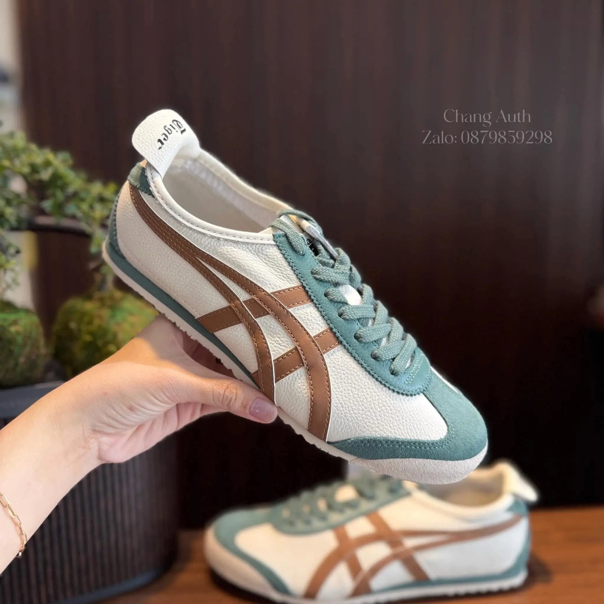 Onitsuka Tiger Mexico 66 CREAM GREEN BROWN (FIX)