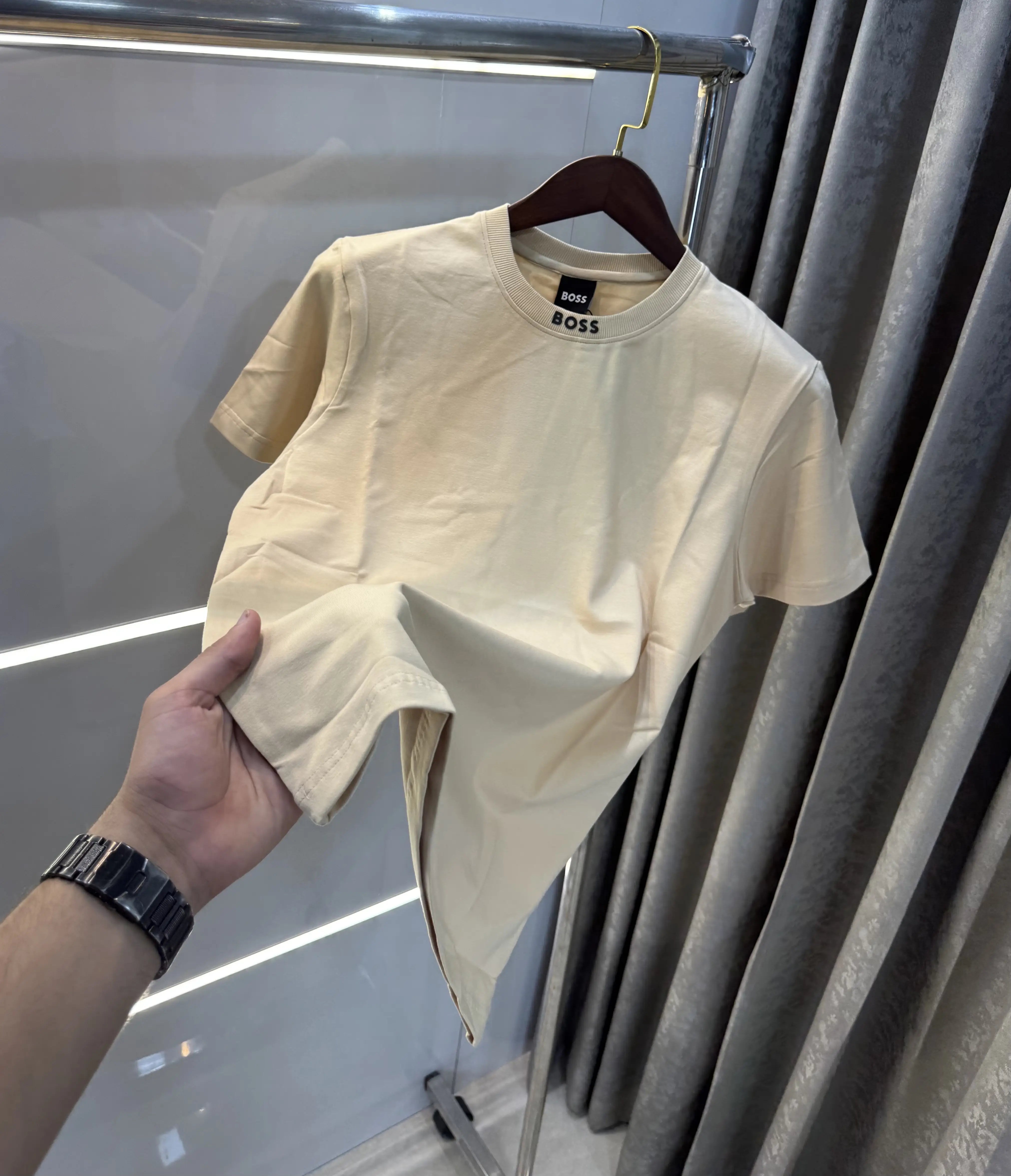 Hugo Boss Beige Imported T-Shirt