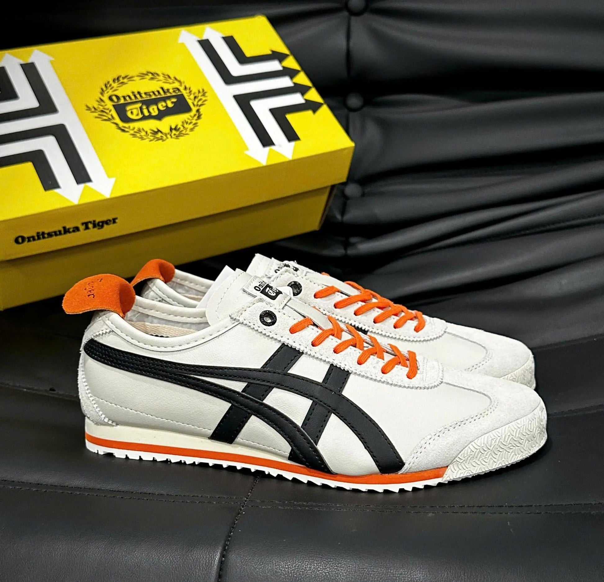 Onitsuka Tiger Mexico 66 SD CREAM BLACK ORANGE