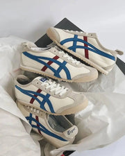 Onitsuk_a Tiger Mexico 66 SD VIN WHITE DIRECTOIRE BLUE RED Mens First Copy D-1842-1