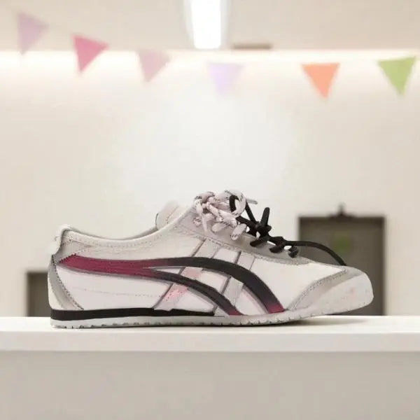 Onitsuk_a Tiger Mexico 66 Panda Prank - WhitePink  Girls Premium Replica Sneakers (D-1993)