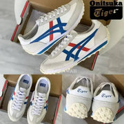 Onitsuk_a Tiger EDR 78 WhiteBlueRed  Iconic Tricolor Retro Runners (D-1982)
