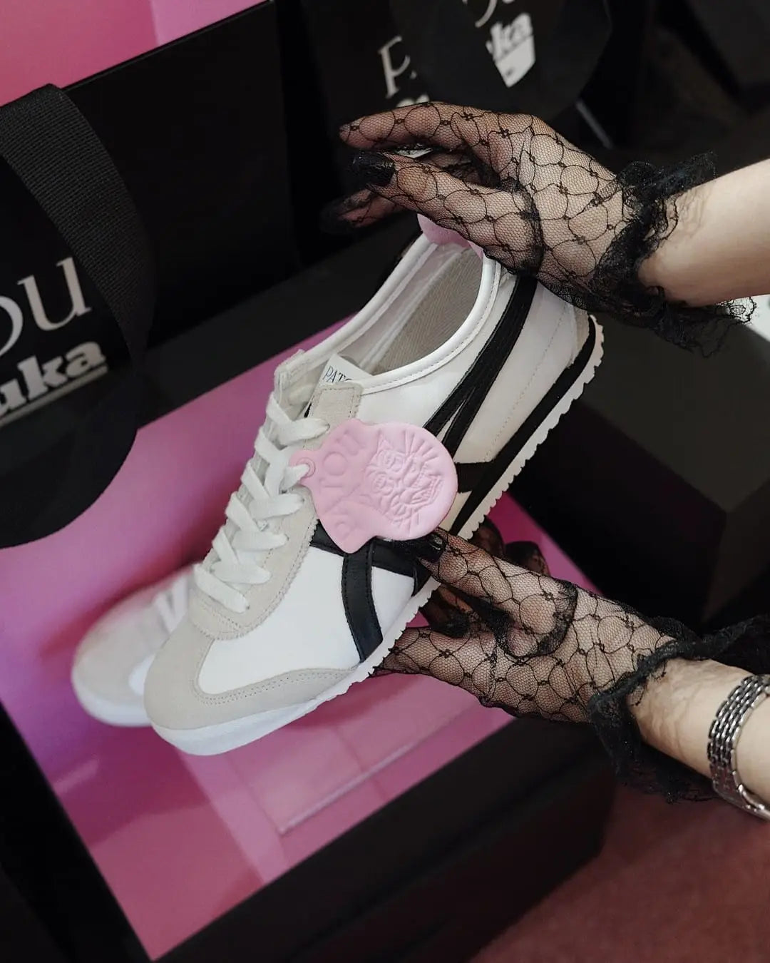 Onitsuka Tiger Mexico 66 X Patou Cotton WHITE BLACK (FIX)