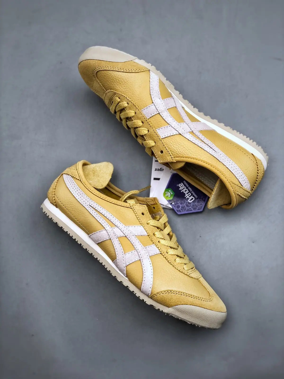 Onitsuk_a Tiger Mexico 66 VIN - Yellow Mens Premium First Copy D-1862