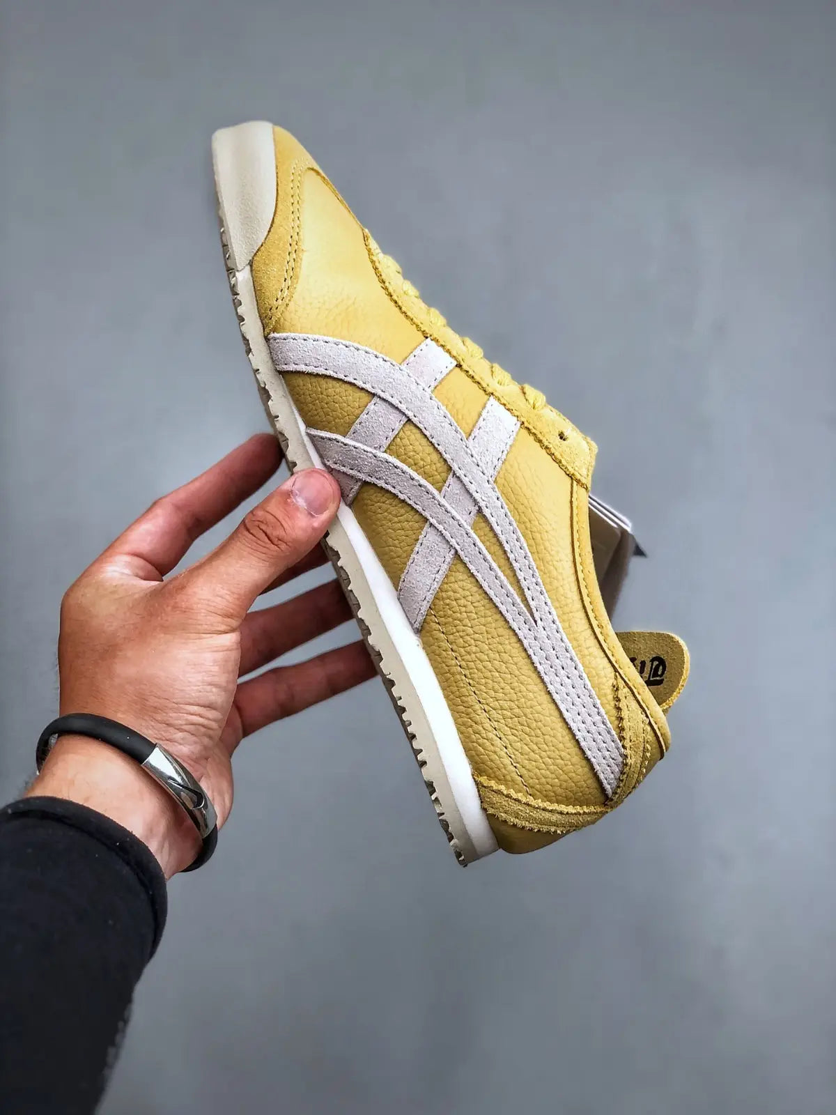 Onitsuk_a Tiger Mexico 66 VIN - Yellow Mens Premium First Copy D-1862