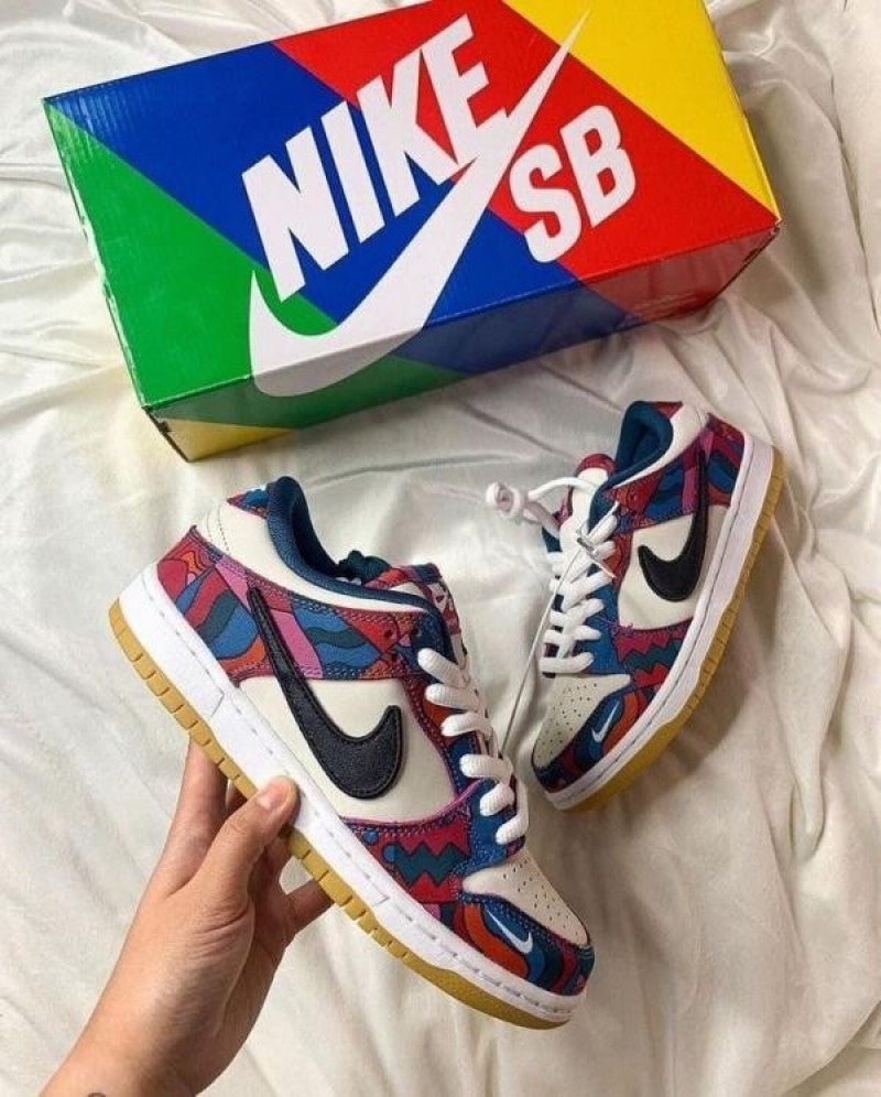 NIKE SB DUNK LOW PARRA FOR MEN OG COLOURWAY