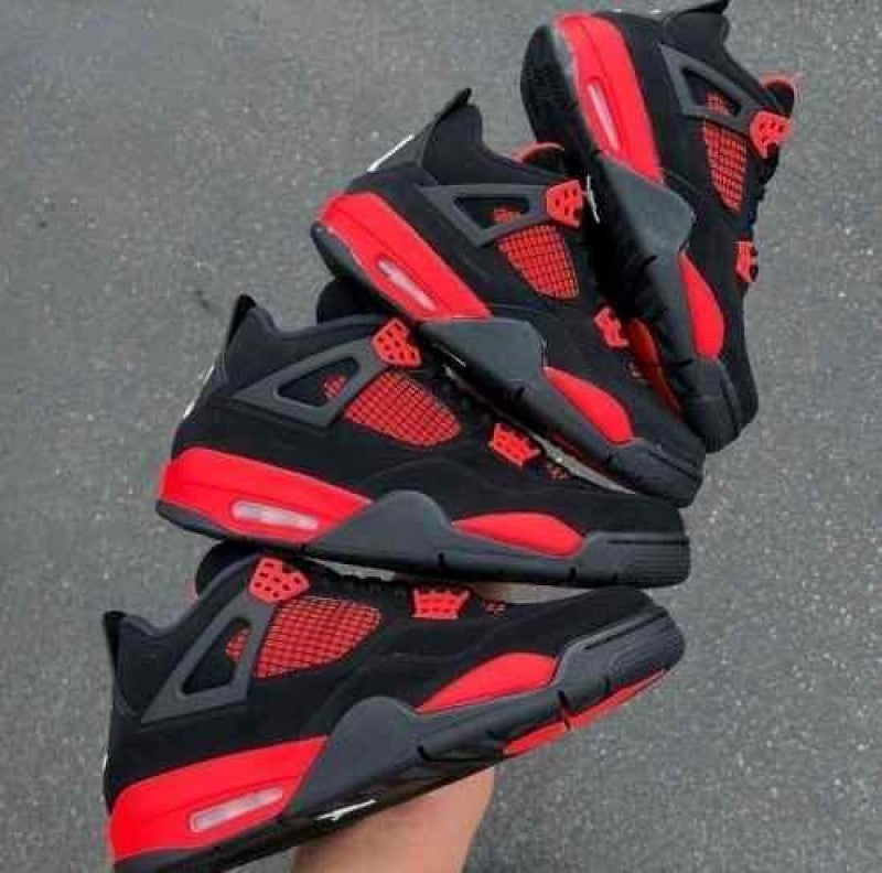 nikee jordan retro 4 THUNDER RED Fi