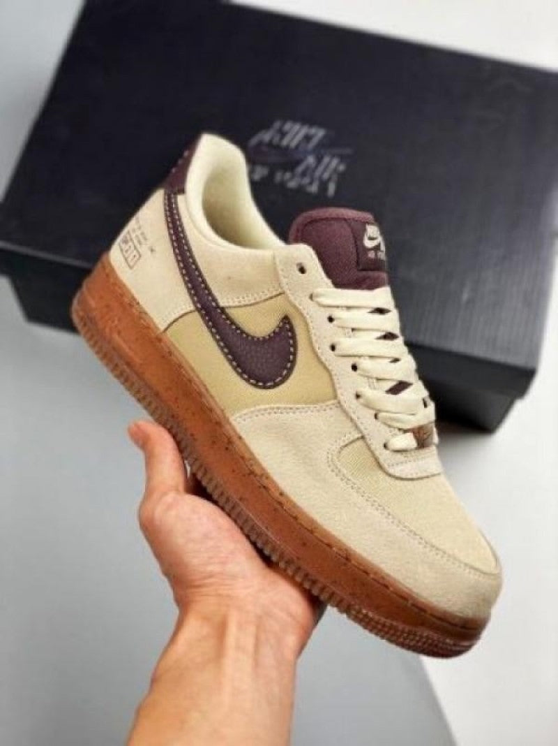 Nik e Airforce 1 Low Coffee Brown F