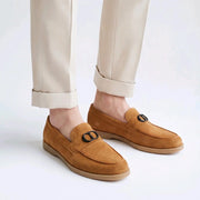 Dior_CD Logo Tan Premium Formal Loafer