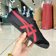 Onitsuk_a Tiger Mexico 66 Black Classic Red  Mens First Copy Sneakers D-1946