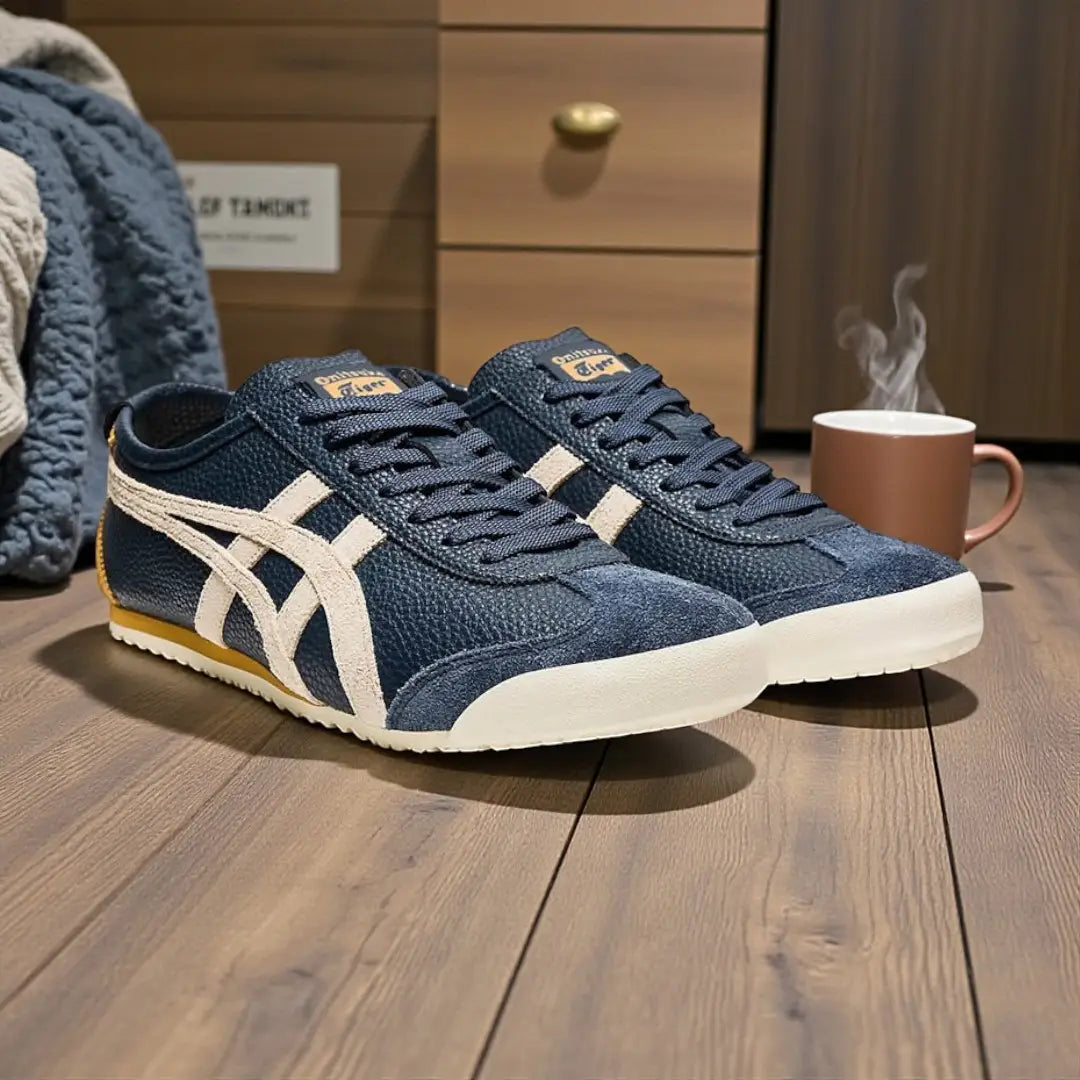 Onitsuka Tiger Mexico 66 Iron Navy Birch Sneakers For Mens