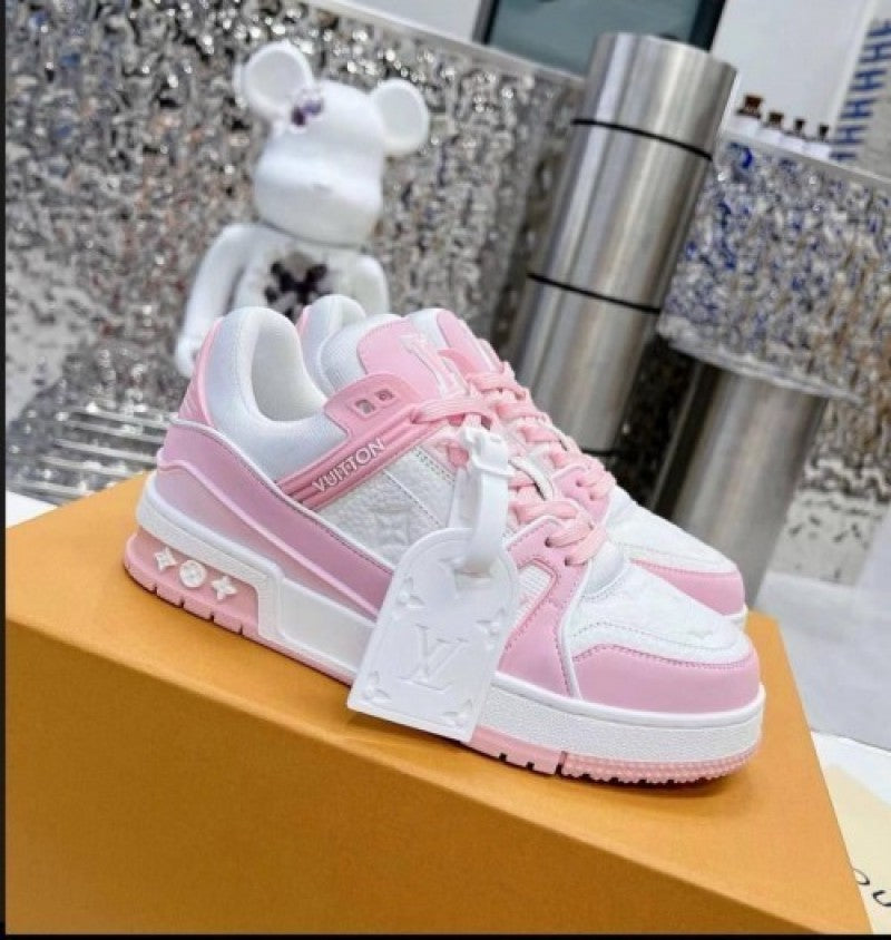 Louis Vuitton LV Trainer Pink Foam