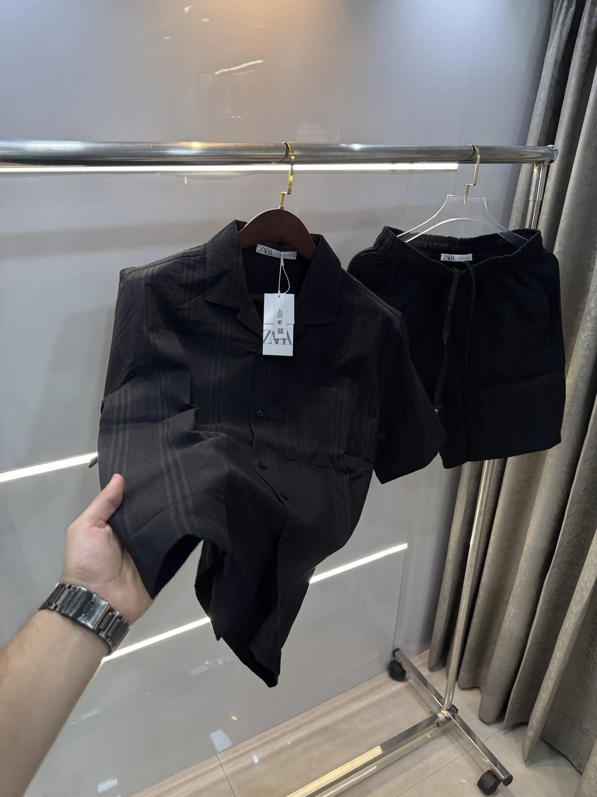 Zara Black Premium Cord Set