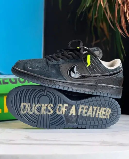 Nik_e Sb Dunk Low Duck Of The Feather Black University