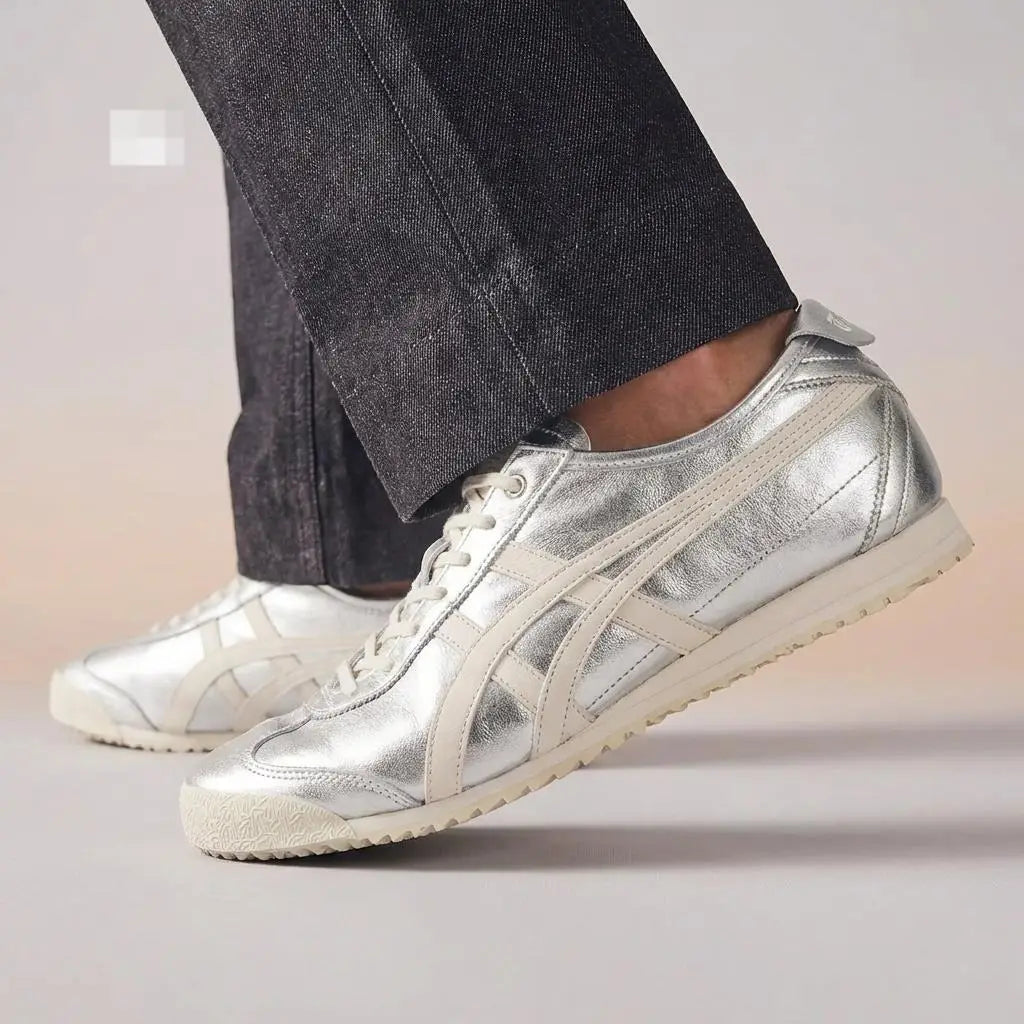 Copy Onitsuk_a Tiger Mexico 66 SD Pure Silver Cream  7A Premium Sneakers D-2077