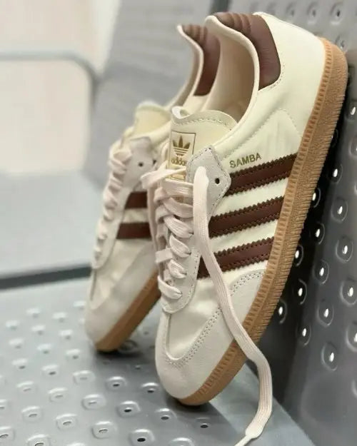 Adida_s samba og cream pre loved brown
