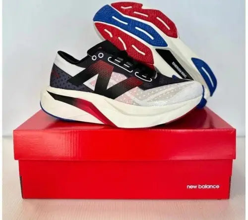New Balance sc elite white black red