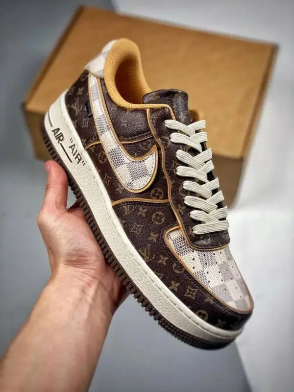 Nik_e AirForce X Louis Vuitton Monogram
