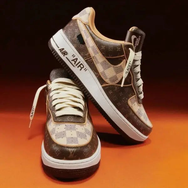 Nik_e AirForce X Louis Vuitton Monogram