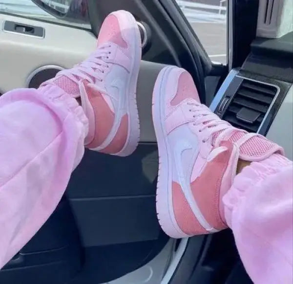 Nik_e Jordan Retro 1 Mid Digital Pink Women