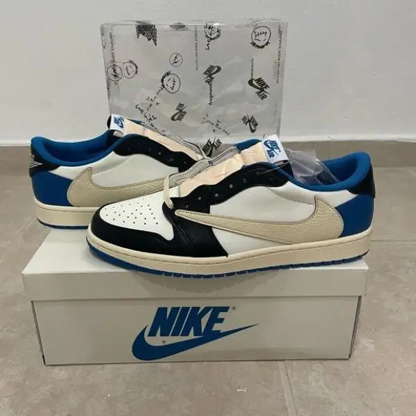 Nik_e Air Jordan 1 Low OG Travis Scott Fragment Design Heavy Quality Semi UA