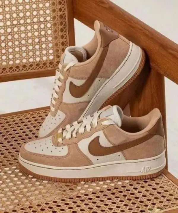 Nik_e Airforce 1 Vachetta Tan Suede Quality