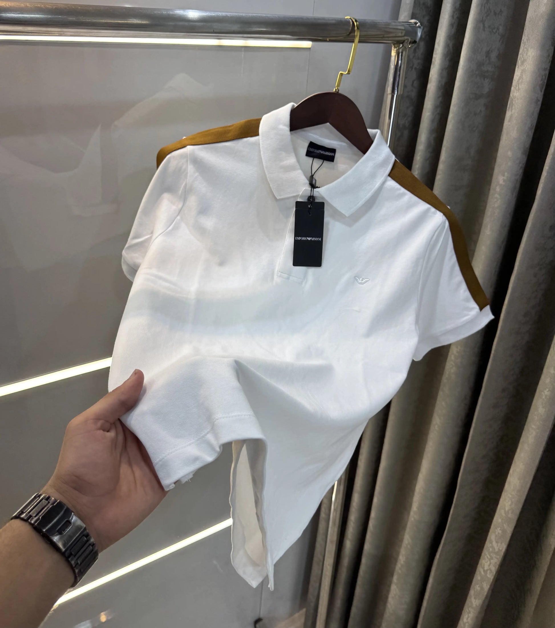 Emporio Arman i White Premium Polo T-Shirt