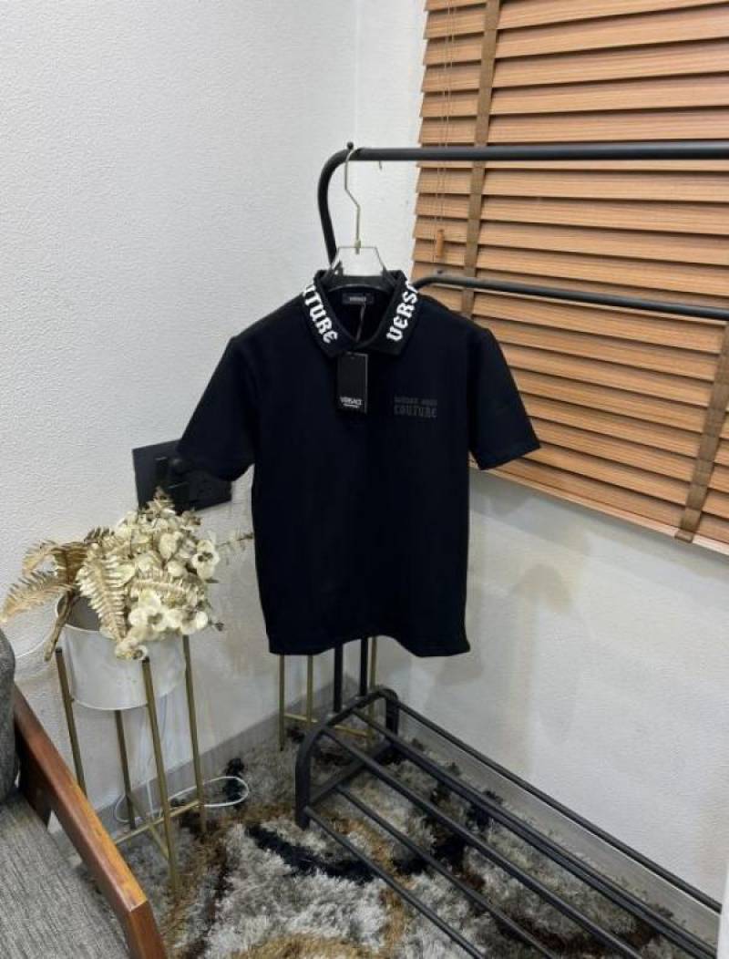 Versace Jeans Couture Collor Printed Imported Premium Polo T-shirt