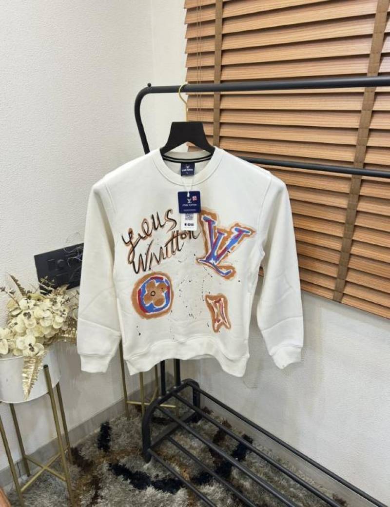 Loui_s Vuitton Big Monogram Printed Turkey Imported Premium Sweatshirt
