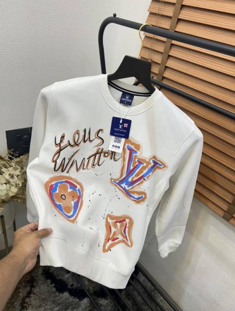 Loui_s Vuitton Big Monogram Printed Turkey Imported Premium Sweatshirt