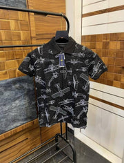 Ralp_h Lauren All Over Printed Premium Polo T-shirt