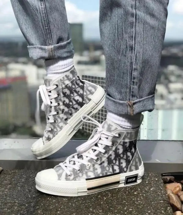Dio_r B23 High Top Oblique White With Accessories