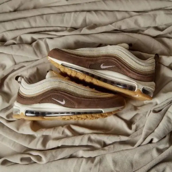 Nik_e Airmax 97 Muslin Pink Foam Crepe Brown