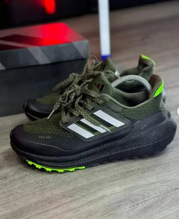 Adidas Ultra Boost Cold Rdy Olive Green Running Shoes