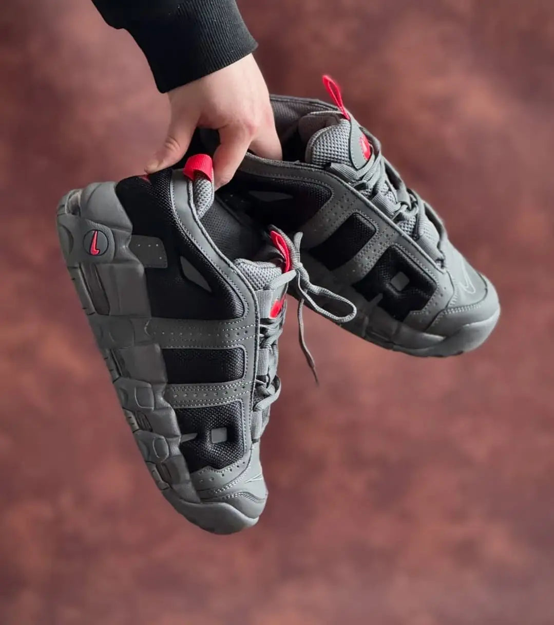 Nike Air More Uptempo GREY BLACK