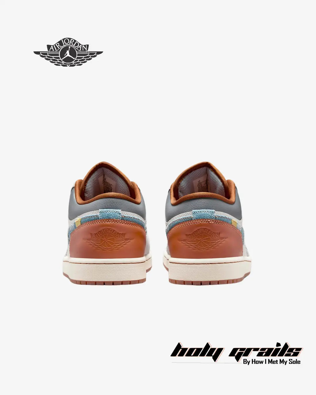 Nike Air Jordan 1 Low SE REPAIRED DENIM SWOOSH