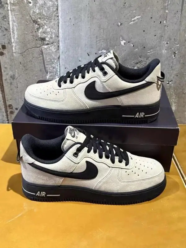 Nik_e AirForce 1 Low Desert khaki Suede Quality