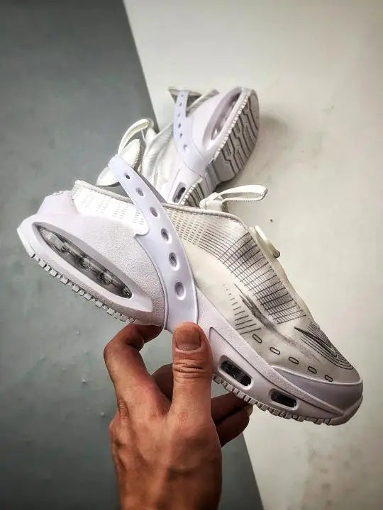 Nik_e AirMax Craze White Metallic Gold